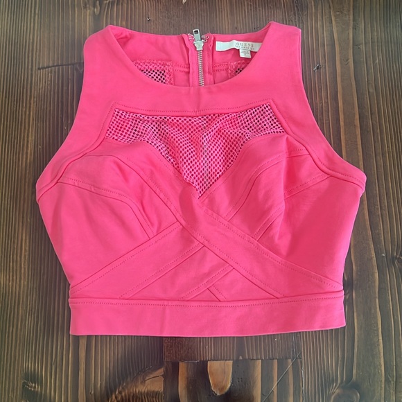 Guess by Marciano Fitted Crop Top - Picture 3 of 7